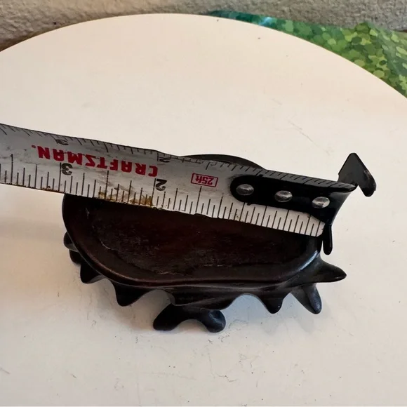 Vintage Mahogany wood dollhouse furniture table - Picture 2 of 4